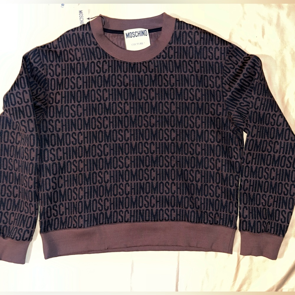 Moschino Women’s Logo Crewneck